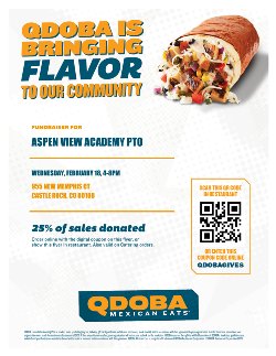 qdoba Spirit Night